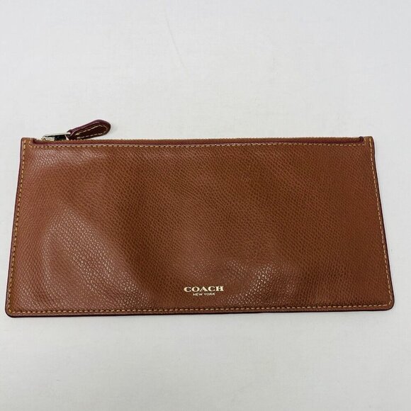 Coach F52657 Signature Crossbody Logo Purse with Removable Pouch in Brown $225 - Picture 10 of 13